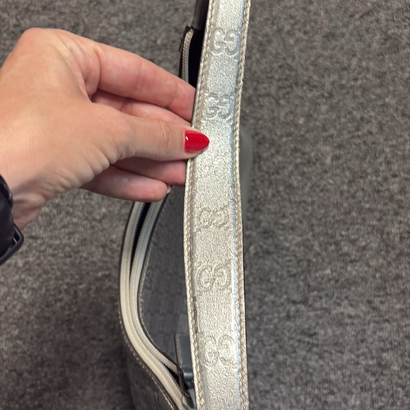 Gucci Silver and Gray Women's Bag - Picture 11 of 13